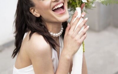 Before and after smile transformation for wedding preparation